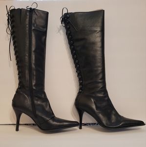 M. C. & Power leather boots